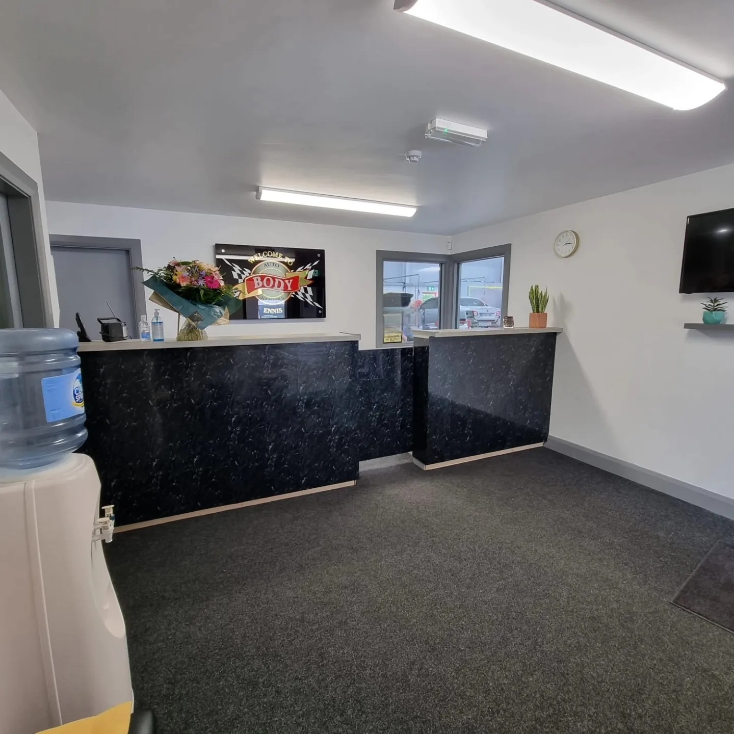 Auto Body Works reception